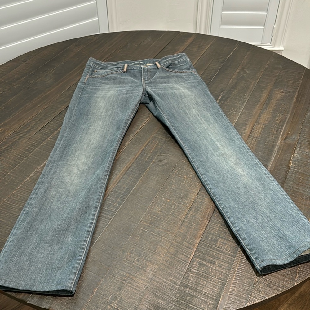 Elie Tahari size 6 grey jeans